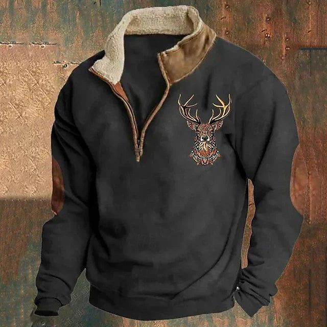 Carter | Deer Sweater