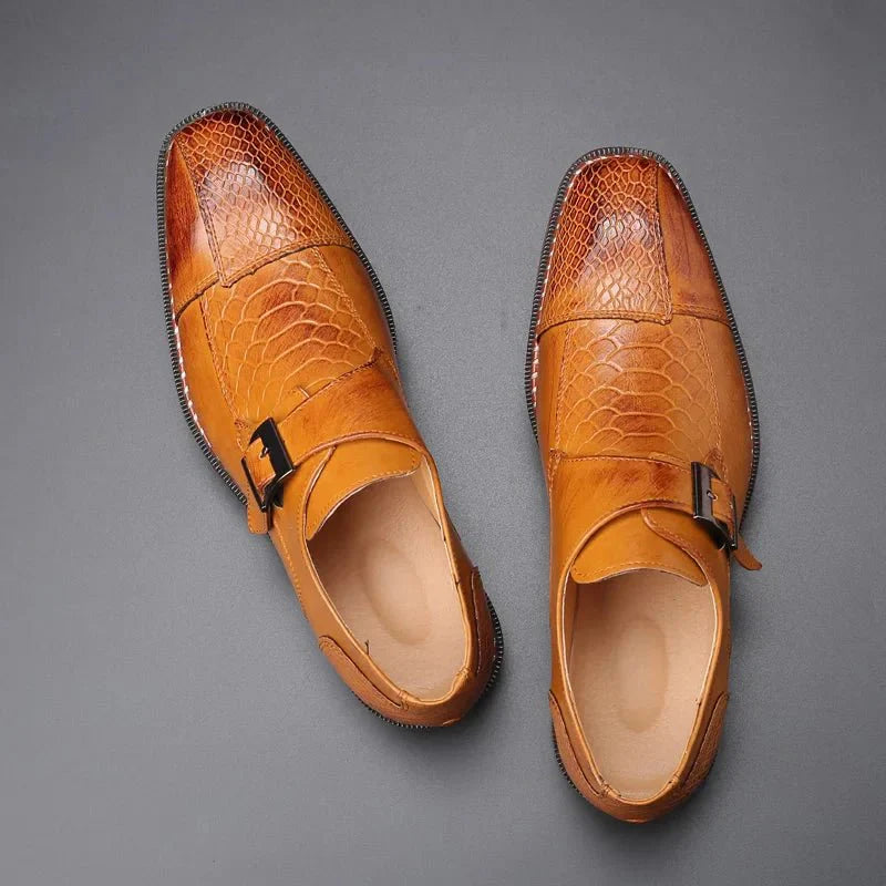 Vincent Crocodile Leather Oxford