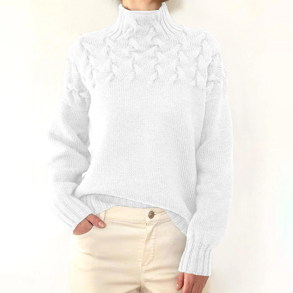 Elena | Warm Turtleneck Knit Sweater
