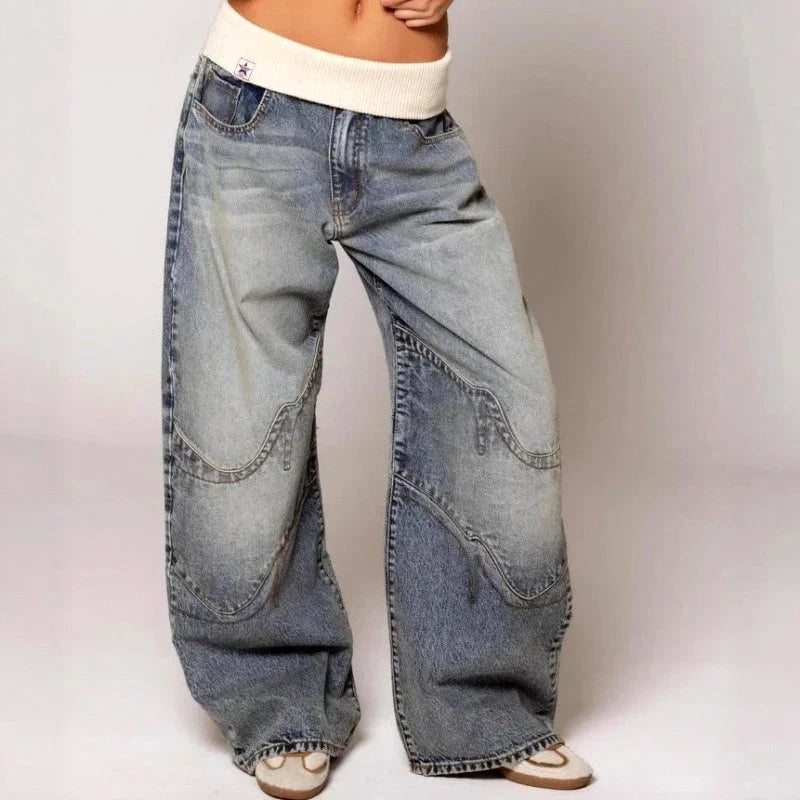 Rosalind | Women's Low Rise Baggy Jeans
