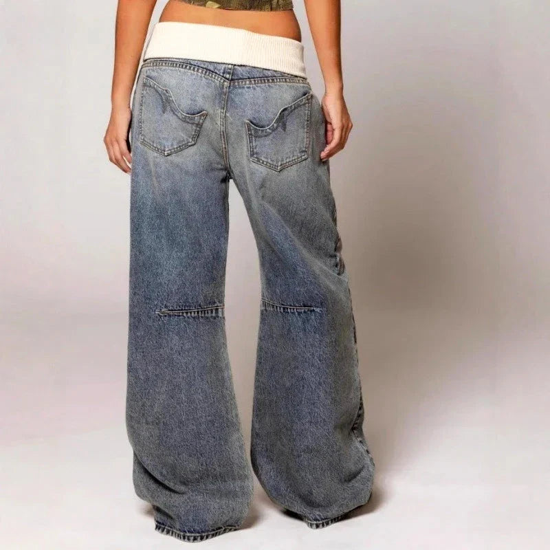 Rosalind | Women's Low Rise Baggy Jeans