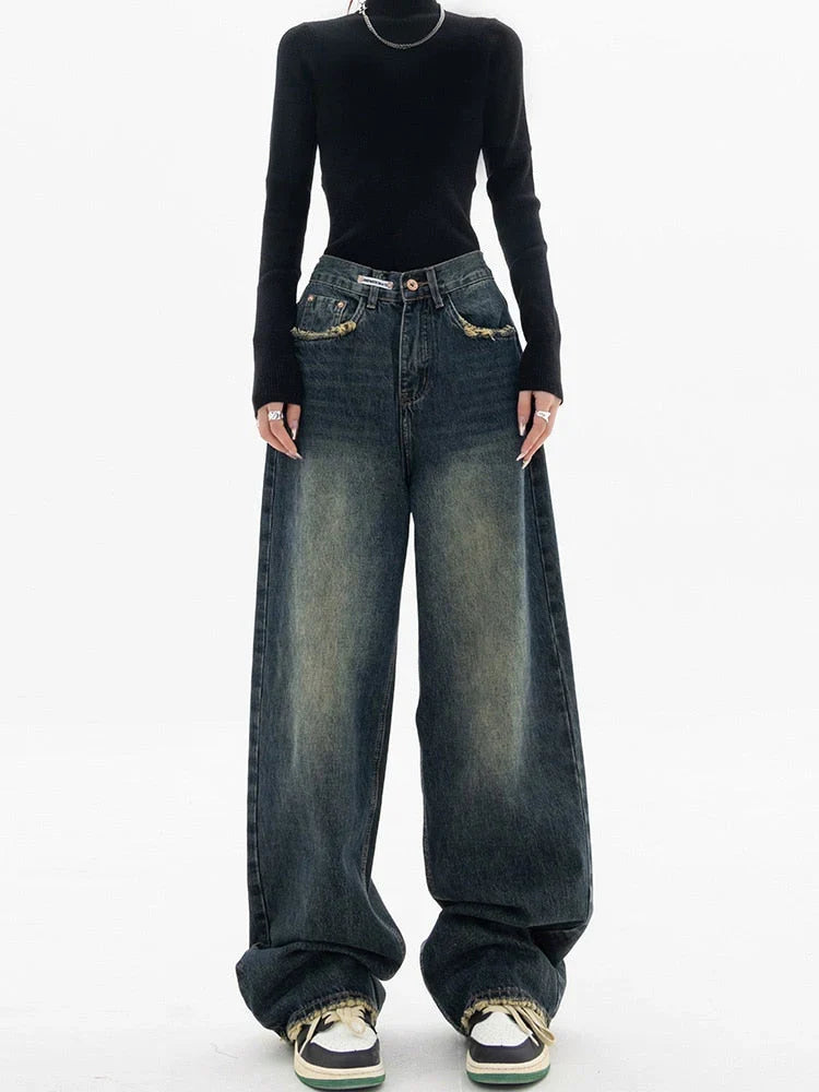 Ines | Women's Vintage Baggy Jeans