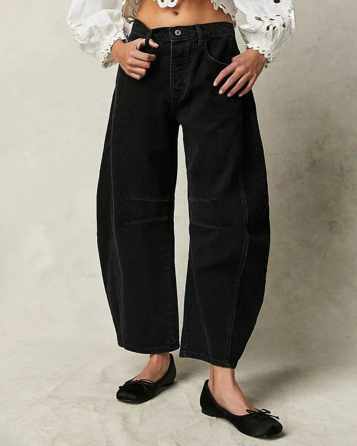 Corinne | Women's Barrel Leg Ankle Jeans
