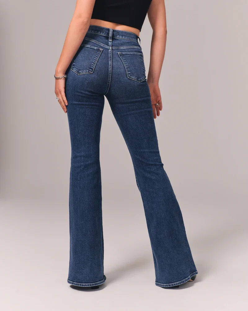 Marguerite | Women's High Rise Flared Jeans