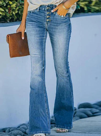 Marguerite | Women's High Rise Flared Jeans