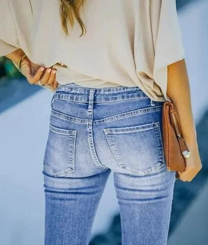 Marguerite | Women's High Rise Flared Jeans