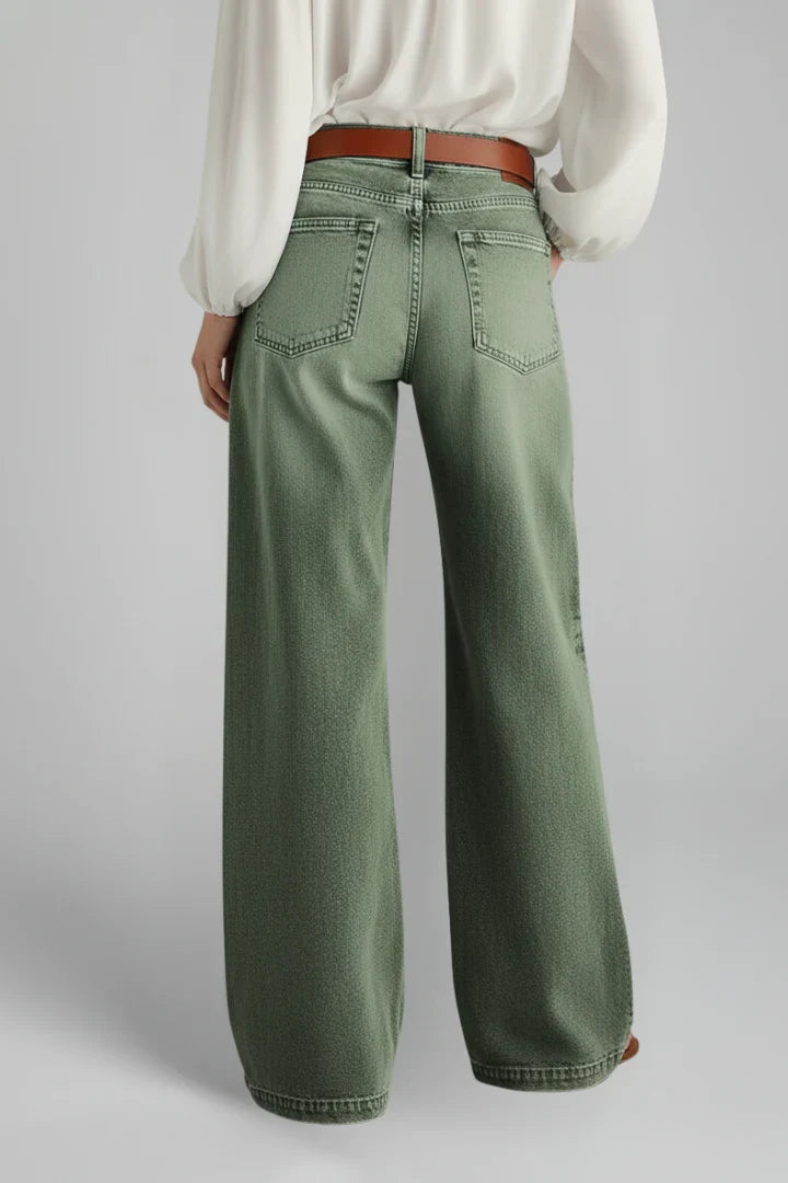 Beatrix | Women's High Rise Wide Leg Jeans