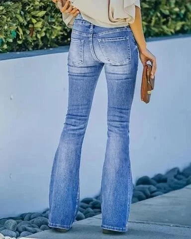 Odalys | Women's High-Waist Flare Jeans
