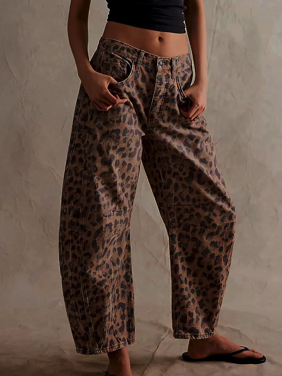 Isolde | Women's Printed High-Waist Jeans