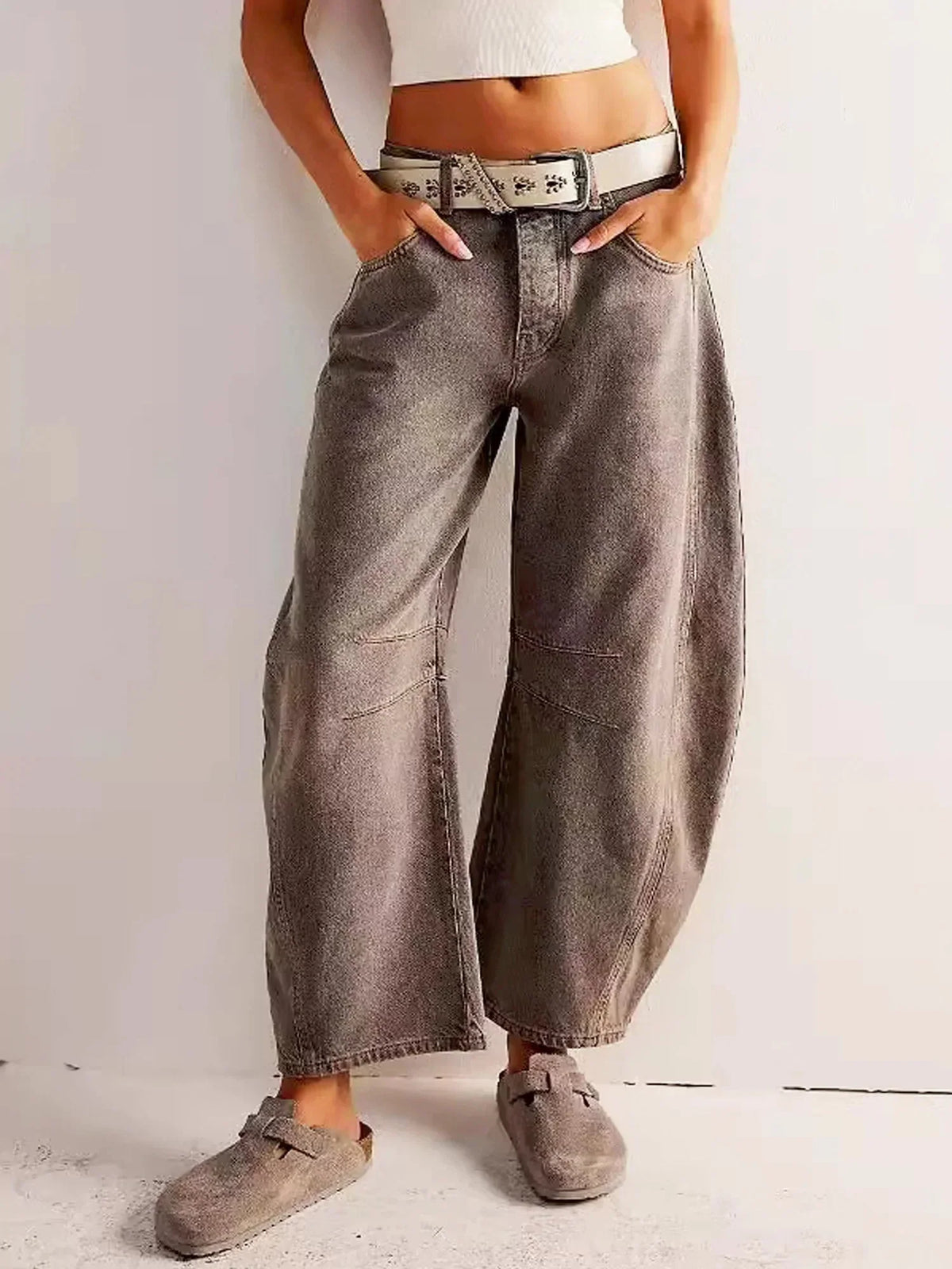 Isolde | Women's Printed High-Waist Jeans