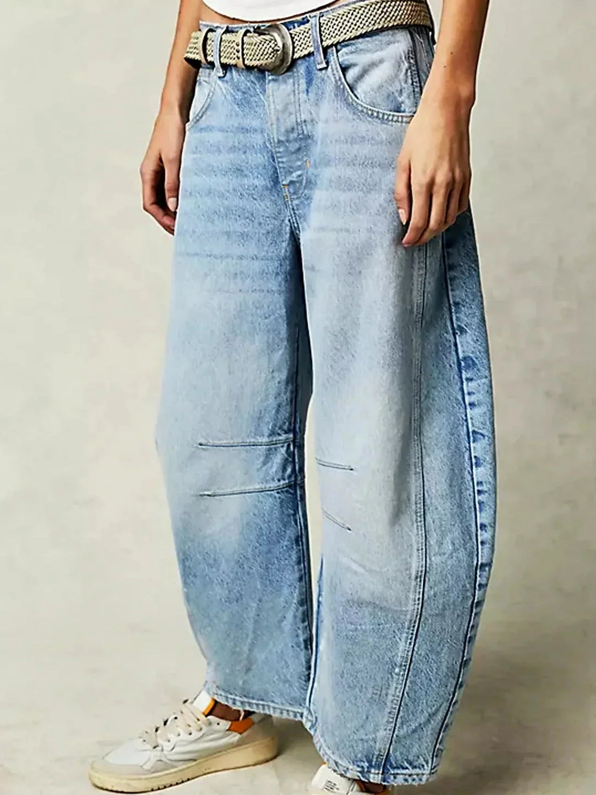 Isolde | Women's Printed High-Waist Jeans