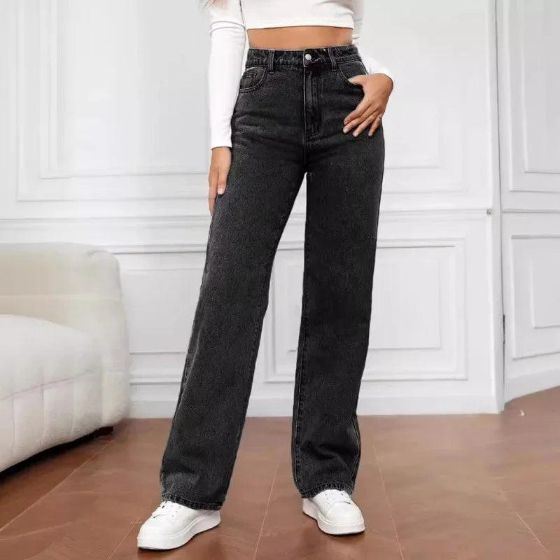 Adeline | Women's Classic High-Waist Jeans