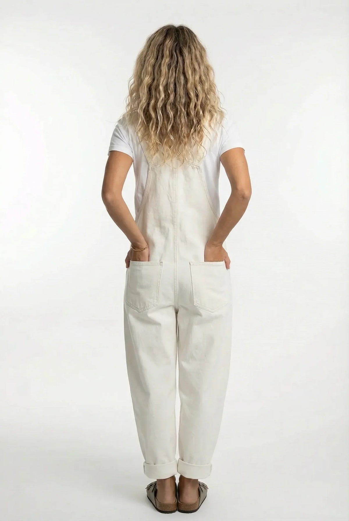 Halina | Women's Wide Leg Denim Jumpsuit