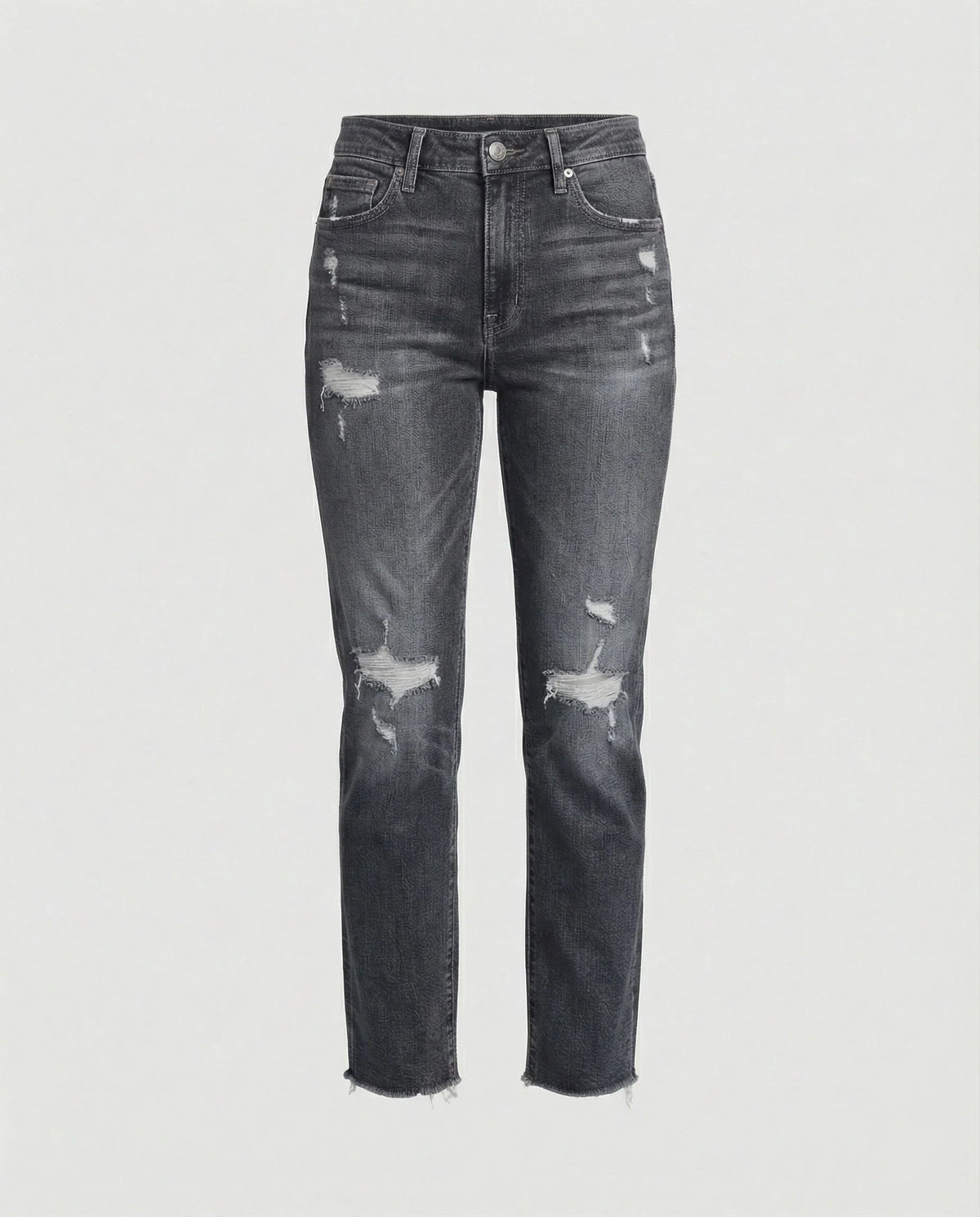 Nadia | Women's Distressed Straight Leg Jeans