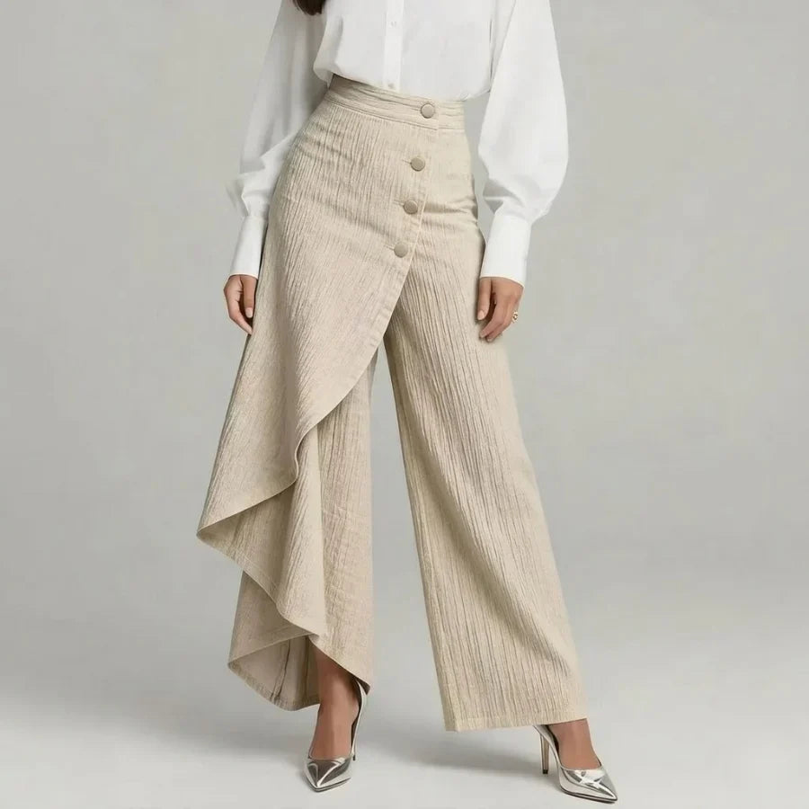 Verity | Women's Asymmetric Wrap Jeans