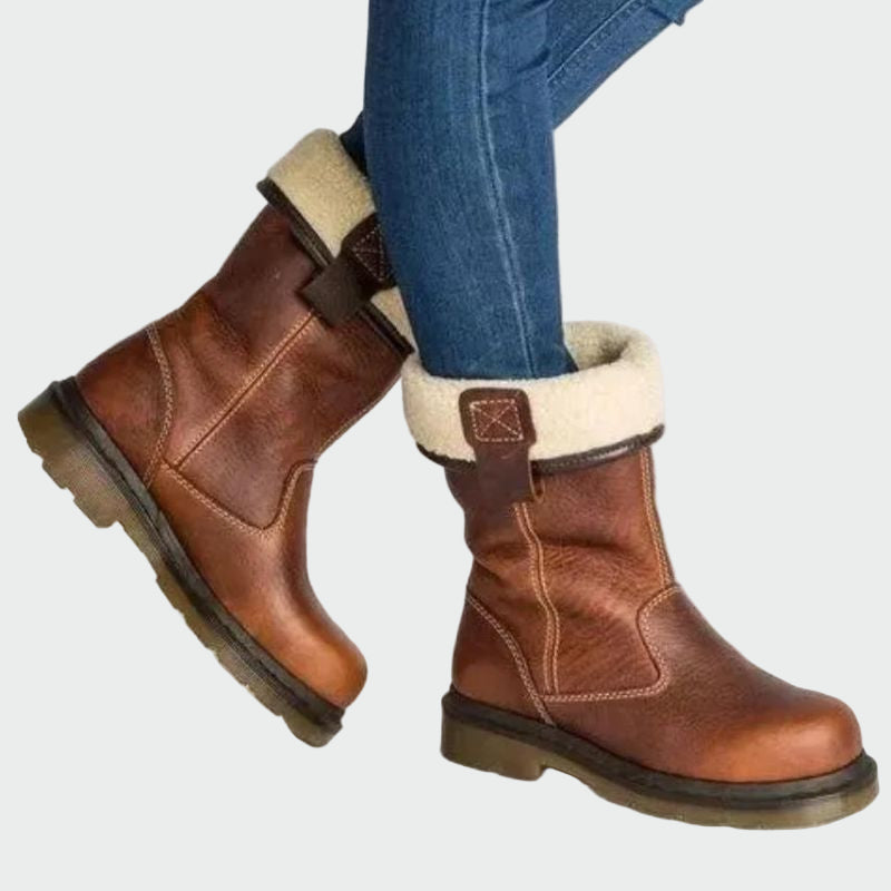 Wulfara | Women's Sherpa-Lined Mid-Calf Boots