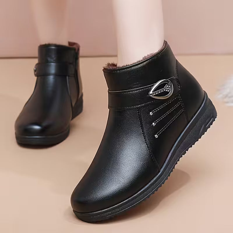 Wyndra | Women's Cosy Winter Ankle Boots