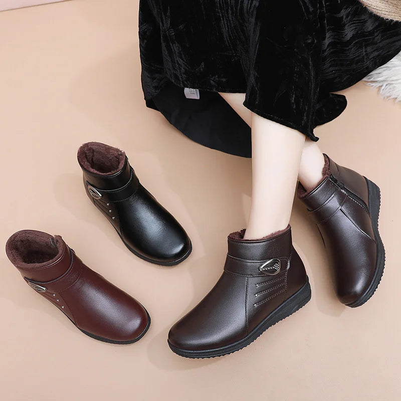 Wyndra | Women's Cosy Winter Ankle Boots