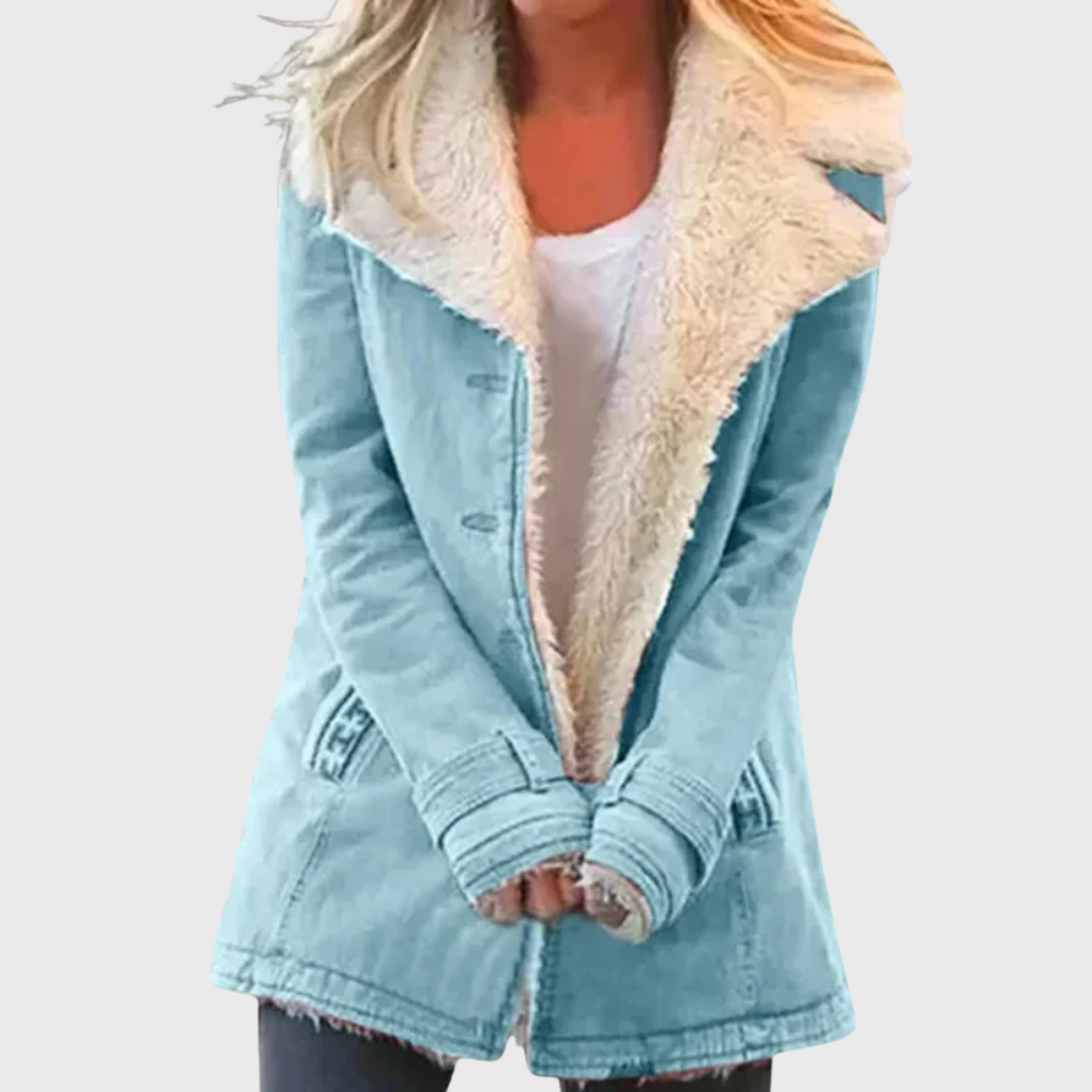 Zephyrine | Women's Green Winter Coat