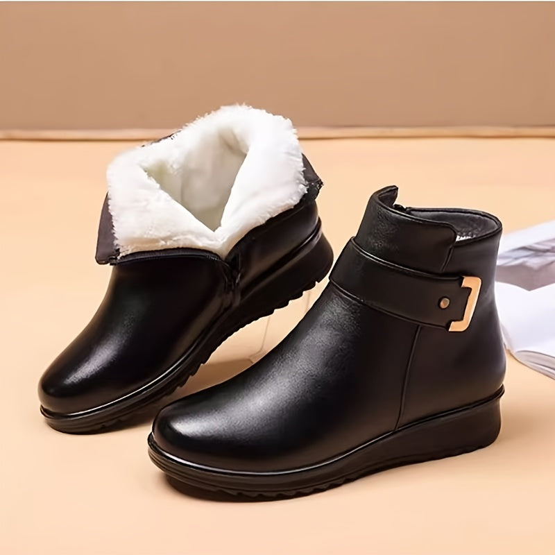 Zolvane | Women's Insulated Winter Ankle Boots
