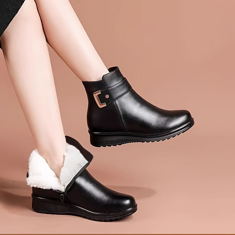 Zolvane | Women's Insulated Winter Ankle Boots