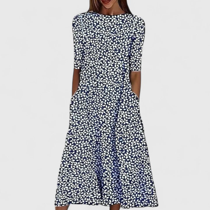 Sarah | Elegant Midi Dress